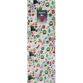 Peanuts Gang Christmas Velvet Soft Plush Throw Blanket, Green Hat, Wreaths, Pink Stockings, Pink Cars, 60 x 70 inches