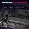 XIMAKA 12310RDFA01 Engine Valve Cover with Gasket Compatible with Honda