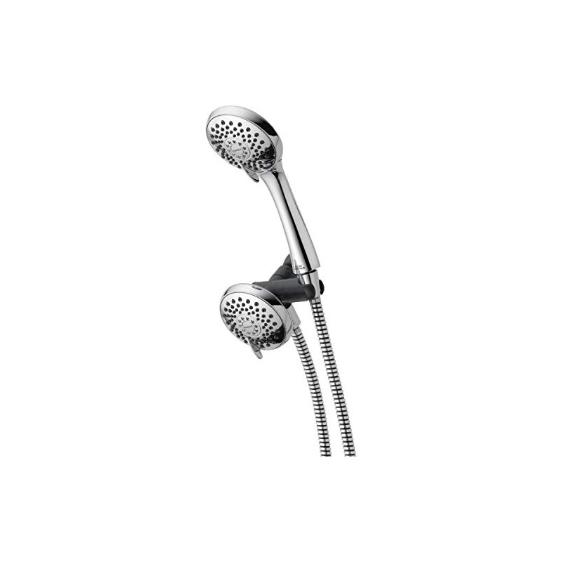 Peerless 76313c 3-Spray/Massaging Hand Shower/Shower Head Combo, Chrome