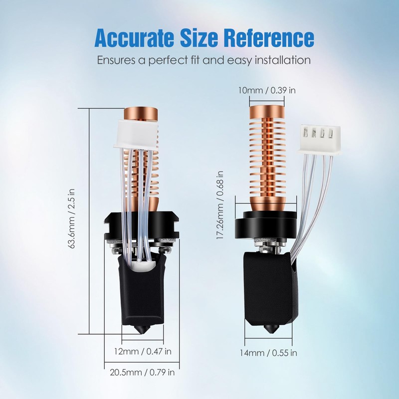 Hotend Kit for Flashforge Adventurer 5M / AD5M & Adventurer