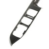 4 Pcs Door Window Control Panel Cover Carbon Fiber Style