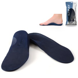 Achilles Tendonitis Support Insole | Slimflex Simple Full Length | Firm High Density | Maximum Heel Elevation Orthotic Insoles shorten Achillies Tendon, reliving Pain and Curing The Condition