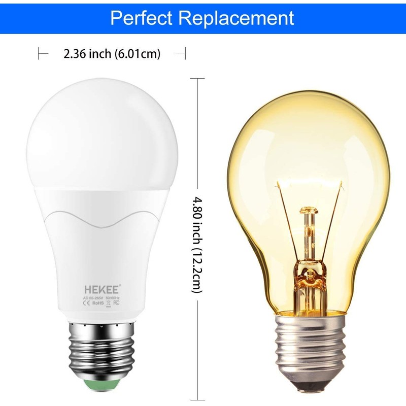 LED Light Bulb 85W Equivalent, Color Changing Light Bulbs with