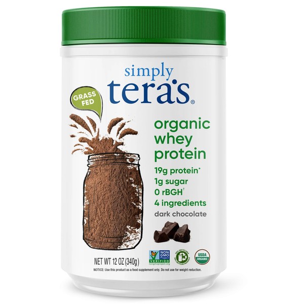 Simply Tera's Organic Whey Protein Powder - Grass Fed Whey