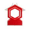 JCs Wildlife Geometric Poly Lumber and Acrylic Hanging Bird Feeder
