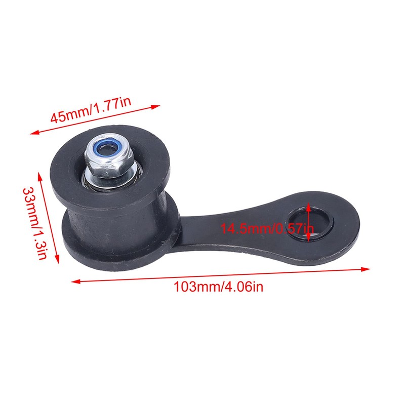 Motorcycle Chain Roller Tensioner Set, Chain Tensioner Pulley, Motorcycle Chain