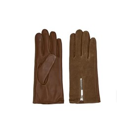 ONLY Women's Onlelinor Leather Gloves Acc Gloves, Cognac