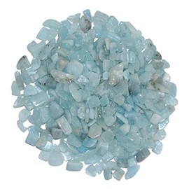 100 Grams Aqua UGS Beryl Blue Small Tumbled Stones Water Stones Approx. 10 – 20 mm