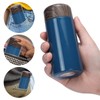 Risipu 150ml/5oz Small Water Bottle, Stainless Steel Mini Flask for