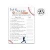 BASEBALL Baby Shower Games— FIND THE GUEST Game — Pack