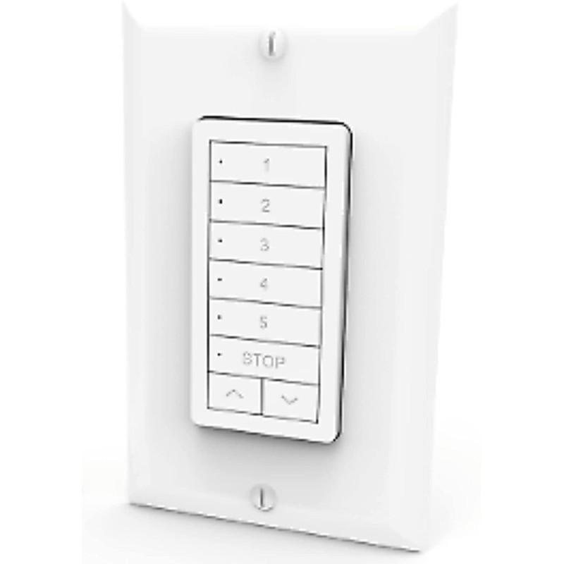 Rollease MTRF-WS5-Flush Five Channel Remote Control