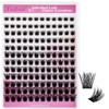 FADLASH Lash Clusters Natural Eyelash Clusters 8-16mm DIY D Curl