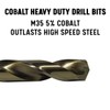 Drill America #1 x 6"" Cobalt Aircraft Extension Drill Bit,