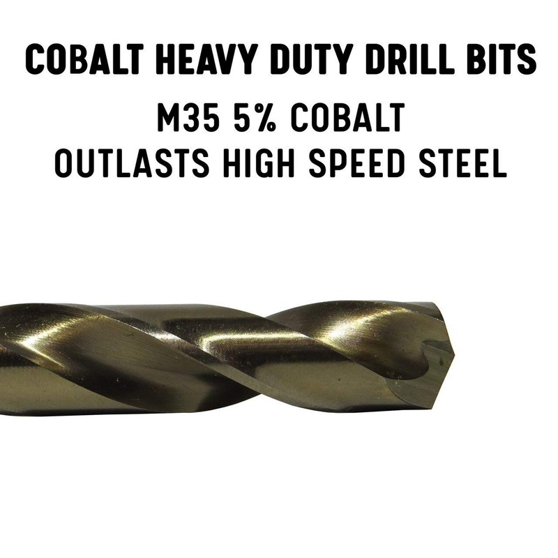 Drill America #1 x 6"" Cobalt Aircraft Extension Drill Bit,