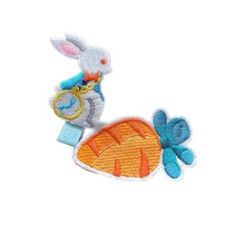 Baby Girls Carrot Hair Clips Pin Easter Bunny HairClips Carrot Hair Barrettes Pin JHE27 (Set F)