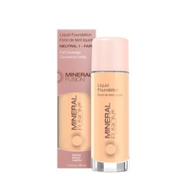 Mineral Fusion Liquid Foundation, Neutral 1, 1 Ounce (Packaging May Vary)