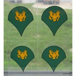 Eagle Crest United States U.S. Army Specialist Military Sticker Armed Forces of America