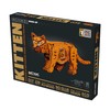 EWA Eco-Wood-Art Ginger Kitten Mechanical Wooden Kit with Spring Motor