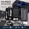115-in-1 Precision Screwdriver Set for Electronics Repair – Magnetic Multi-Bit