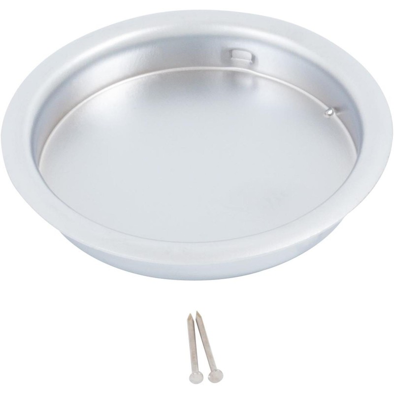 Stone Harbor Hardware Flush Door Pull, 2-1/8 Inches, Satin Chrome