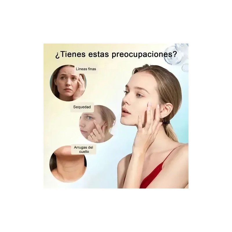 Kit Reafirmante Hidratante Facial, Cuello, Sérum Y Crema
