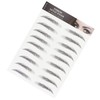 6D Eyebrow Tattoo Sticker, Eyebrow Shaping Stencils, Semi-Permanent, Hair-Like, Waterproof