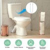 sourcing map 5Pcs Toilet Flapper Chain, 9.8" Toilet Handle Chain