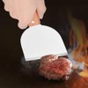 Barbecue Spatula Scraper Stainless Steel Metal Griddle Spatula Grill Spatula