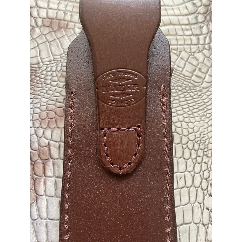 Carl Thomas Leathers Custom Leather Knife Sheath Fits Buck 120