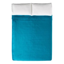 Vianney Cobertor Ligero King Size Azul Turquesa Elegante Vianney