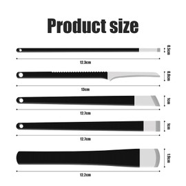 Momowin Pediküre set Fußpflege，Fußpflegemesser mit 5 Verschiedenen Klingen，Fußpflegeset für Pediküre，Exfoliation und Hornhautentfernung