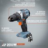 SENIX 20 Volt Max* 1/2-Inch Brushless Drill Driver , 45