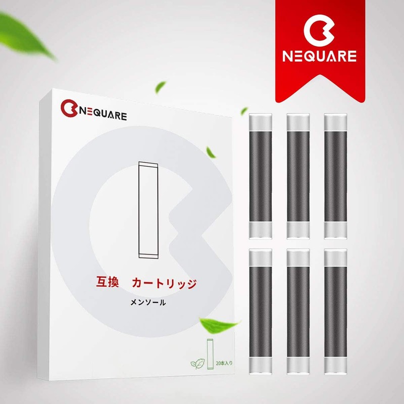 NEQUARE Ploom-Compatible Tech Cartridge, Super Hard Mint, Smoke Mensol, Pack