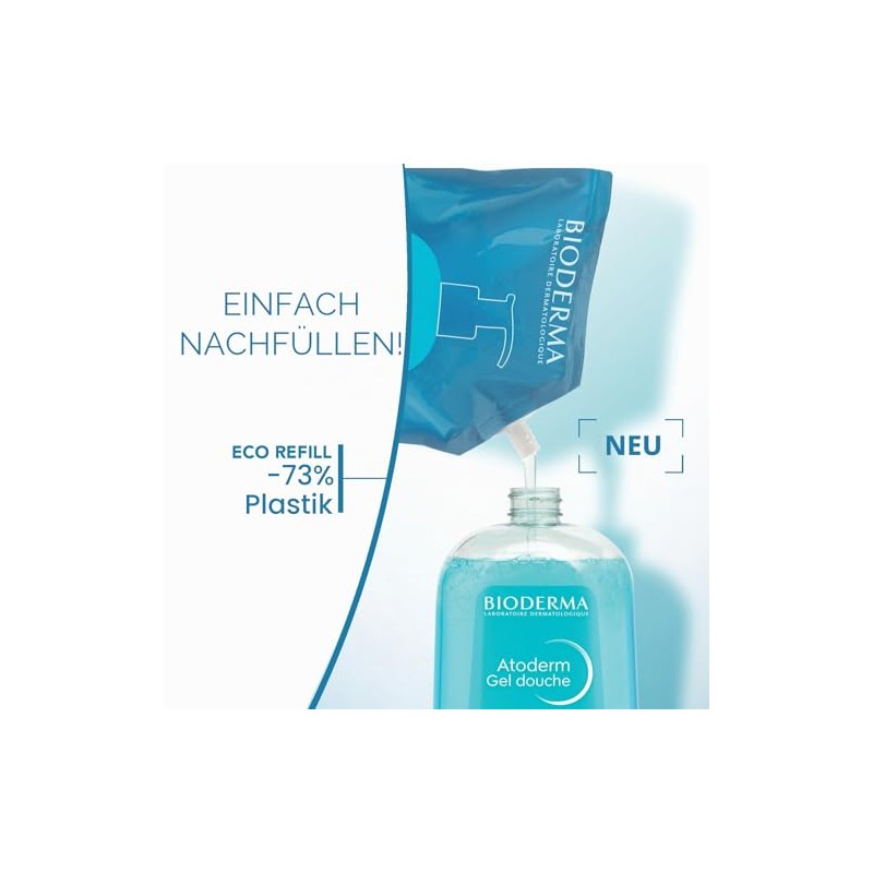 Bioderma Atoderm Eco-Recharge Shower Gel 1 L