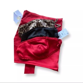 WAYF Mask & Carrying Bag 4-Piece Set, Red/Leopard/Bl