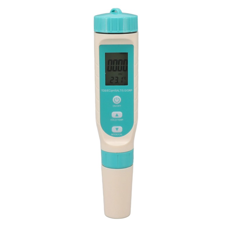 Water Quality Tester TDS EC PH SALT S.G ORP TEMP