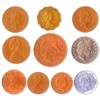 5 Different Coins with Queen Elizabeth II Picked from Mixed