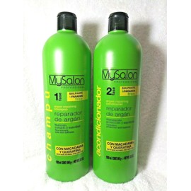 MySalon Professional Argan Repairing Shampoo + Conditioner-St