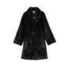 Victoria's Secret Short Cozy Robe, Robes for Women, Black (XS/S)