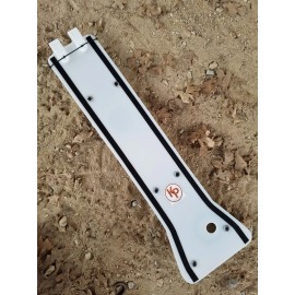 Kased Plates '86-'92 Suzuki LT250R WHITE 3MM Lifetime Warranty Poly Skid Plate