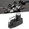 AntiTheft Helmet Lock Security Zinc Alloy with 2 Keys Universal