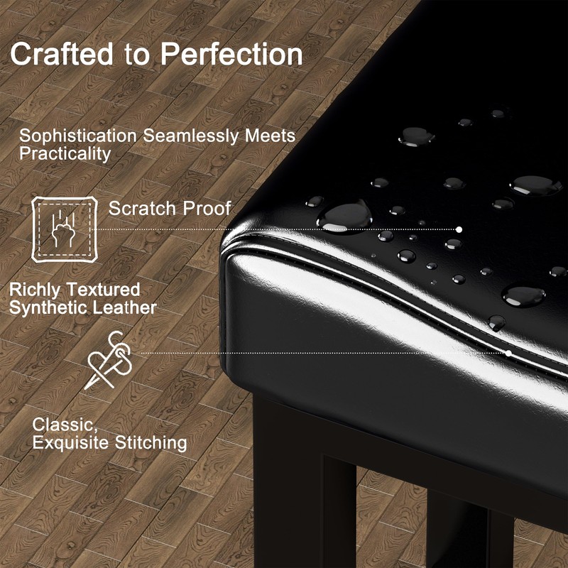 SANUMY Bar Stools Set of 2, 30 Inch Counter Height