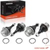 A-Premium Set of 4, Front Upper Lower Ball Joints, Compatible