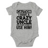 CBTwear - Body para bebé con texto en inglés "Caution