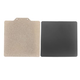 Spring Steel Plate, 120 x 120 mm, 3D Printer Steel Plate, Double Sided Smooth Matte Magnetic Rubber Plate for