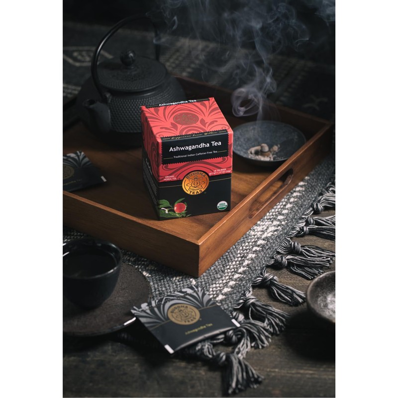 Buddha Teas - Ashwagandha Root Tea - Herbal Tea -