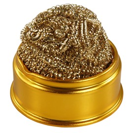 MC Power Solder Remover Cleaning Wool 5.5 x 3 cm Ideal Soldering Tip Care and Piston Cleaning