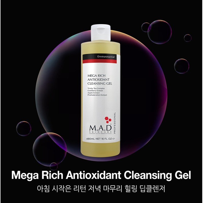Mad Skincare Mega Rich Antioxidant Cleansing Gel 480ml Mega Rich