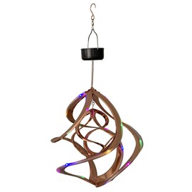 Red Carpet Studios Double LED Lighted Cosmix Spinner, 14-Inch, Copper