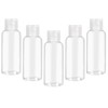 5 Pcs Travel Bottles Leak Proof Refillable Squeezable Travel Size
